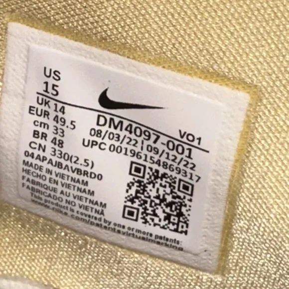 Nike Air Deldon Phantom /Sangria Basketball Shoes DM4097-001 | Men's 15 $160 EUC