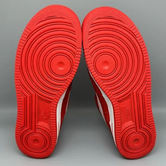 Nike Air Force 1 '07 University Red Suede Shoes Men’s Sz 10.5