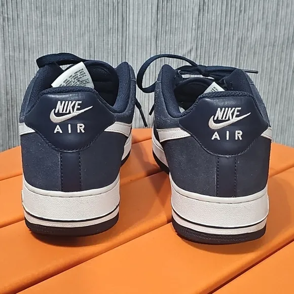 Nike Air‎ Force 1 Low Blue White Suede 820266-401 Men’s Size US 11.5 NO BOX