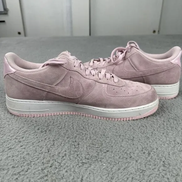Nike Air Force 1 Low 'Have a Nike Day' Shoes Men Size‎ 15 Pink Suede BQ9044-600
