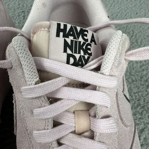 Nike Air Force 1 Low 'Have a Nike Day' Shoes Men Size‎ 15 Pink Suede BQ9044-600