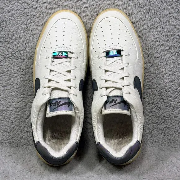 Nike Air Force 1 Sage Low LX Womens Size 8.5 Sneakers Shoes Spruce Aura Leather