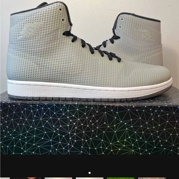 Nike Air Jordan 1 4Lab1 Glow 2014 Grey