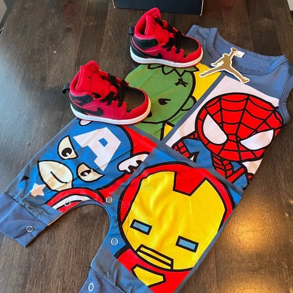 Nike Air Jordan 1 Mid Toddler Shoes