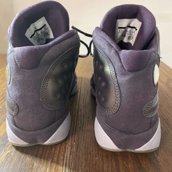 NIKE AIR JORDAN 13 RETRO SNEAKERS DARK RAISIN GS AA1236-520 SIZE 5 1/2 Y Youth