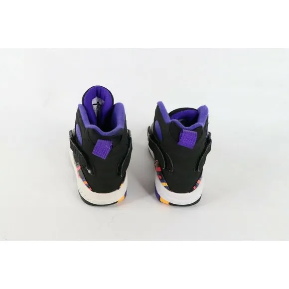 Nike Air Jordan 8 Retro BP Three Peat Basketball Shoes Sneakers Kids Youth 1Y