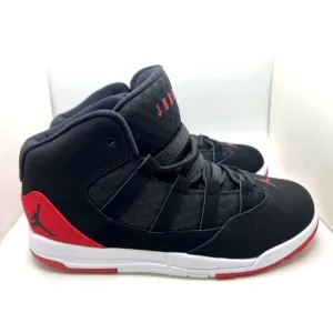Nike Air Jordan Max Aura Boys' Sneakers, Black/Red, Sz 2Y