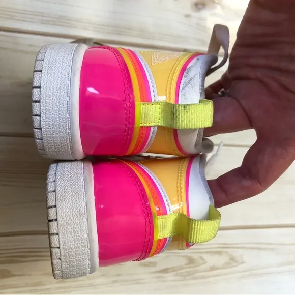 Nike Air Jordan mid edge glow kid shoes sneakers