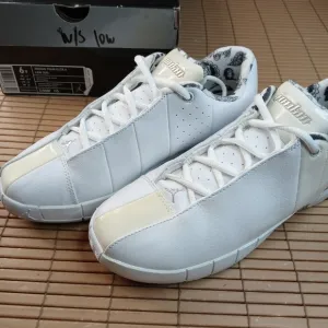 NIKE AIR JORDAN Team Elite II TE 2 White leather Basketball Shoes 310087-173 SIZ