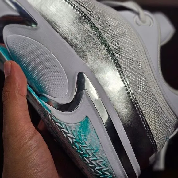 Nike Air Jordan XXXVI 36 Low PF Guo Ailun Women's 10.5 Silver Jade DM9032-130