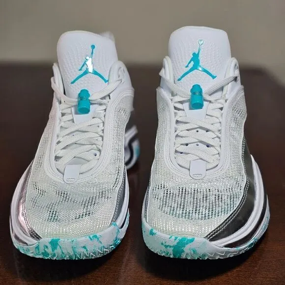 Nike Air Jordan XXXVI 36 Low PF Guo Ailun Women's 10.5 Silver Jade DM9032-130
