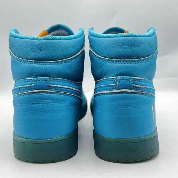 Nike Air Jordan 1 Retro Mens Size 12 Blue Gatorade Shoes Sneakers AJ5997-455