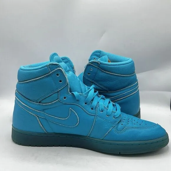 Nike Air Jordan 1 Retro Mens Size 12 Blue Gatorade Shoes Sneakers AJ5997-455