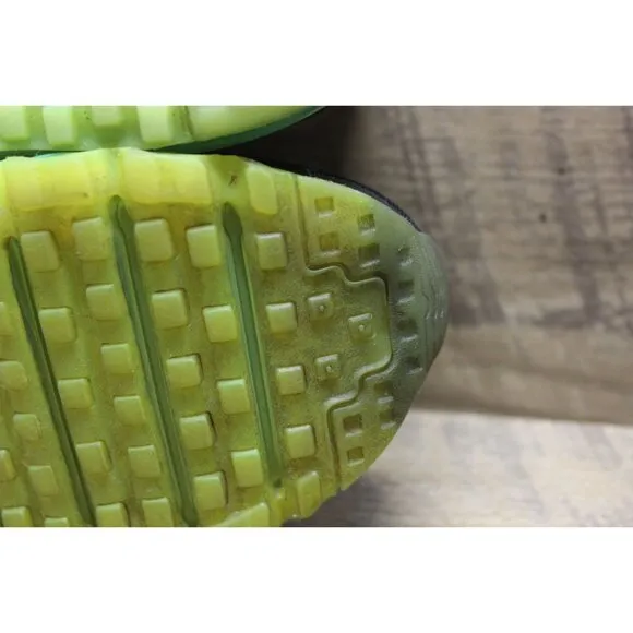 Nike Air Max 2014 men's Rift Blue Flash Lime athletic running shoes sneakers 10