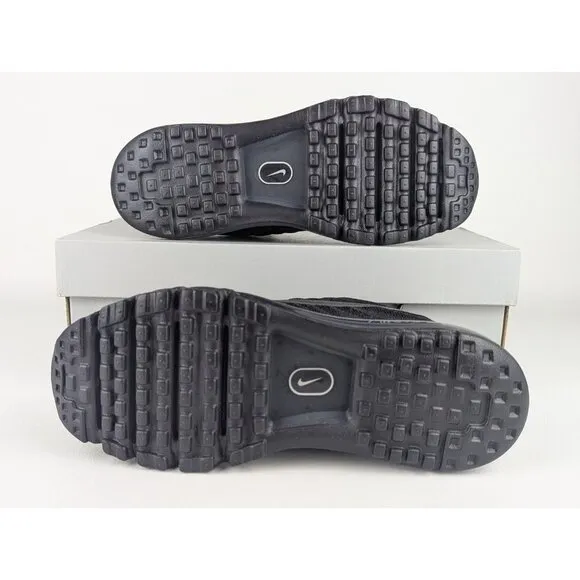 Nike Air Max 2017 Shoes Sneakers 849559-004 Triple Black Men's Size 8 NEW