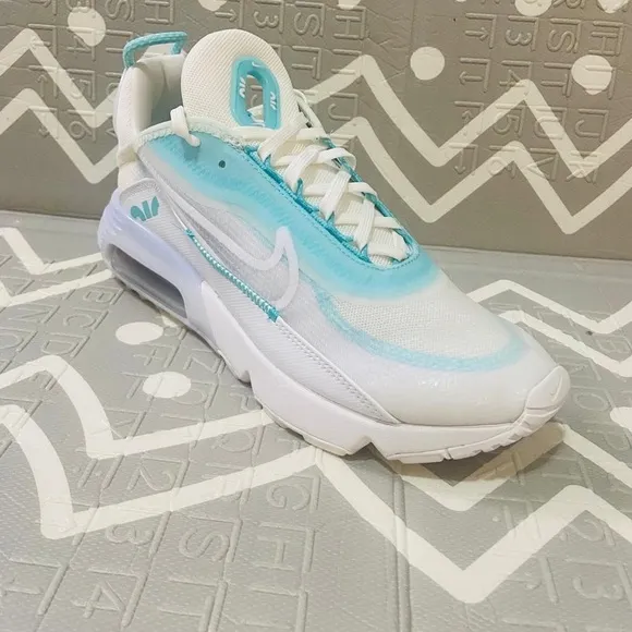 Nike air max 2090 white baby blue shoes sneakers
