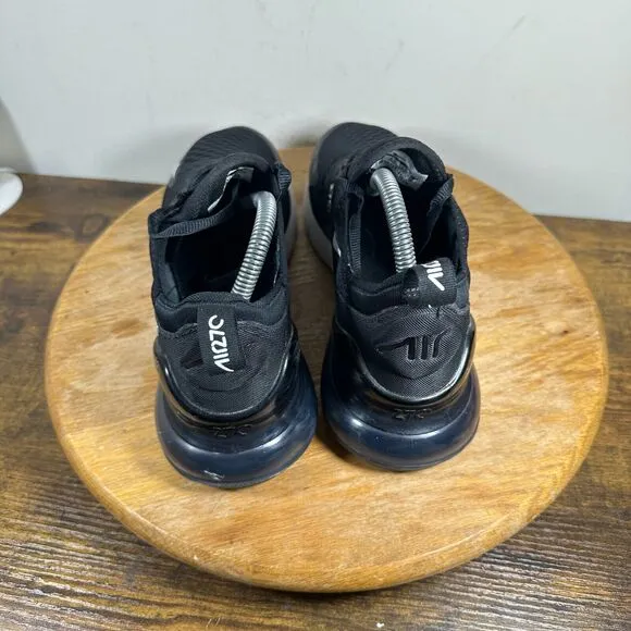 Nike Air‎ Max 270 Black White Women's Size 9 Shoes Sneakers AH6789-001