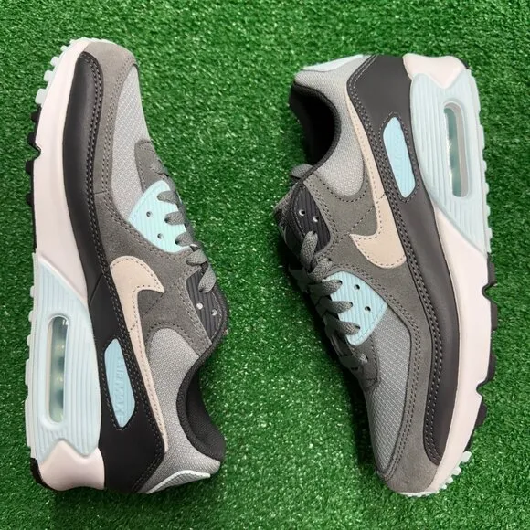 Nike Air Max 90 Low Mens Casual Shoes Gray DM0029-009 NEW Multi Sz