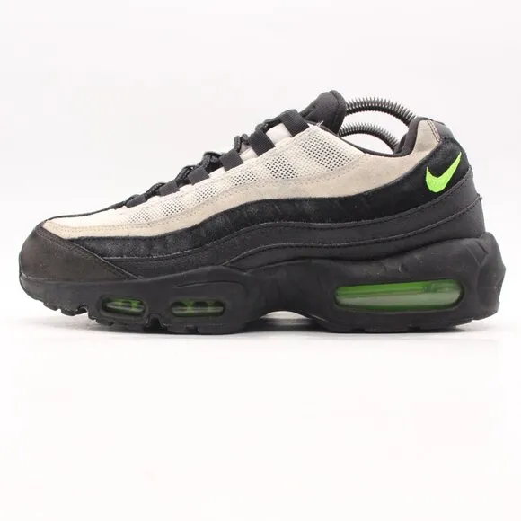 Nike Air Max 95 Essential Men's Size 8 Black Volt Athletic Sneakers Shoes
