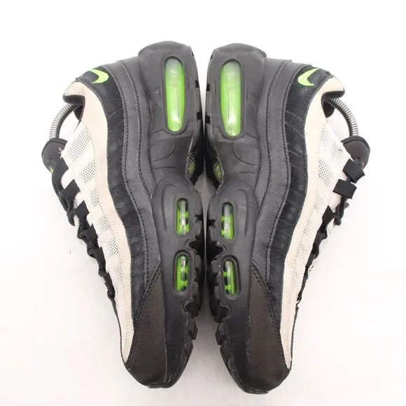 Nike Air Max 95 Essential Men's Size 8 Black Volt Athletic Sneakers Shoes