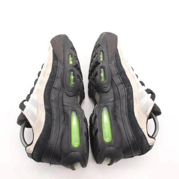 Nike Air Max 95 Essential Men's Size 8 Black Volt Athletic Sneakers Shoes