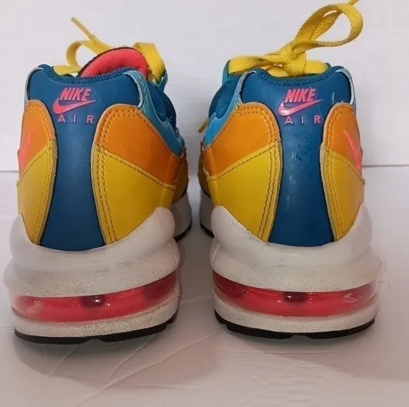 Nike Air Max 95 (GS) Colorful Sneakers Great for back to School Size 6.5