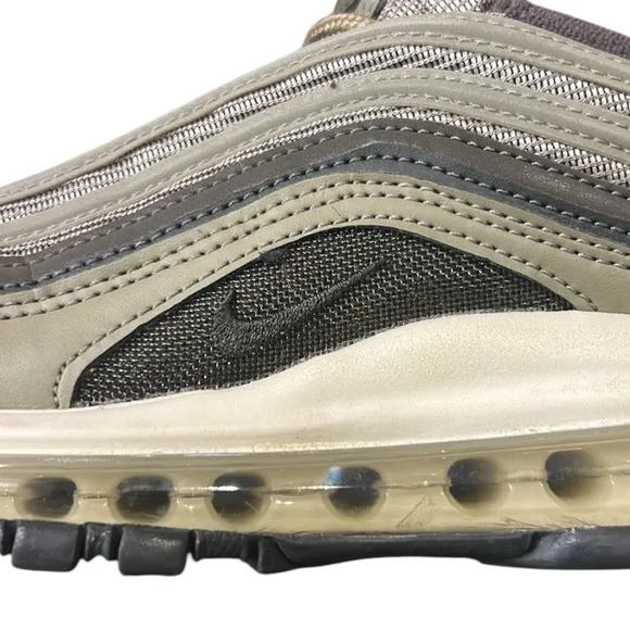 Nike Air Max 97 Neutral Olive Casual Lifestyle Shoes D01164 200 Women’s Size 7.5