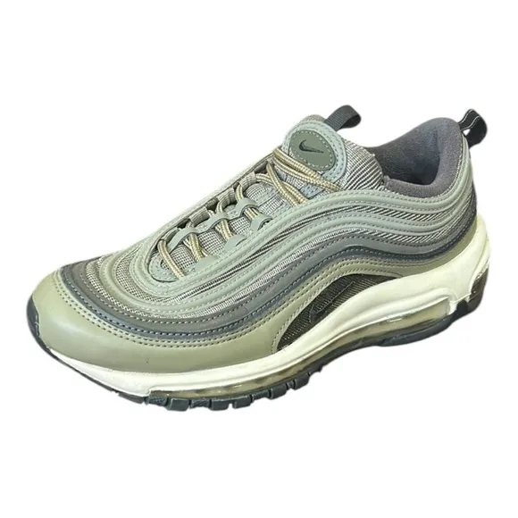 Nike Air Max 97 Neutral Olive Casual Lifestyle Shoes D01164 200 Women’s Size 7.5