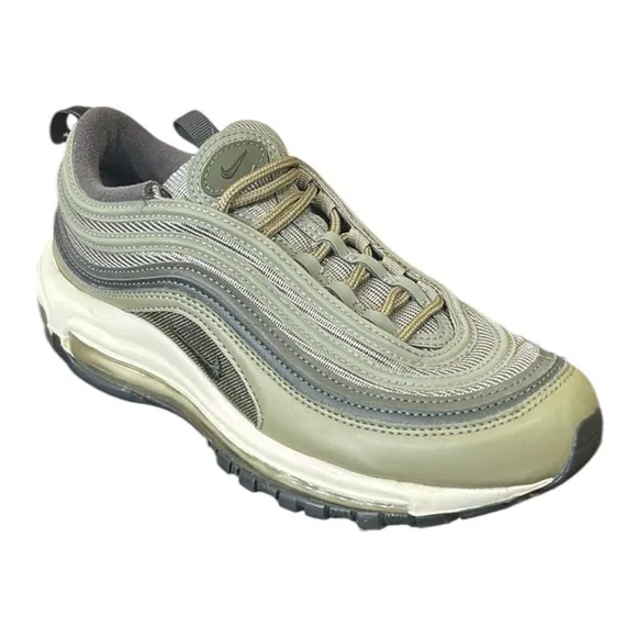 Nike Air Max 97 Neutral Olive Casual Lifestyle Shoes D01164 200 Women’s Size 7.5