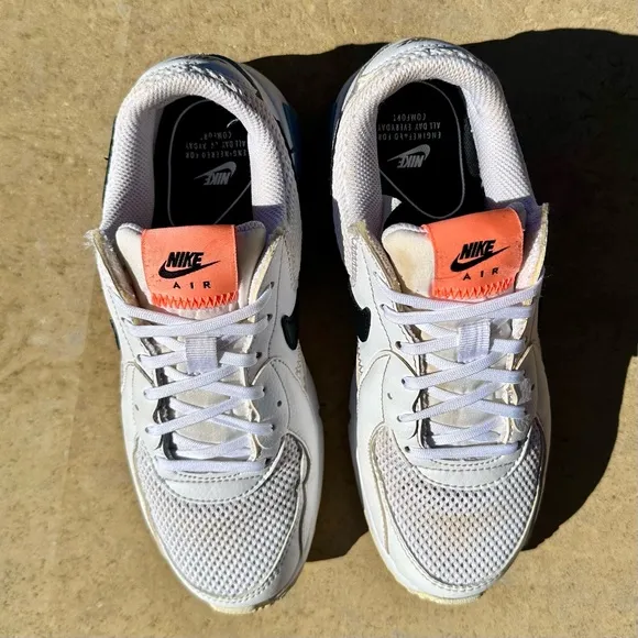 Nike Air Max Excee White Bright Mango - Size 6 Women’s