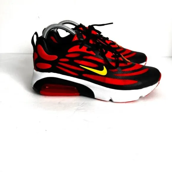 Nike Air Max Exosense GS Orange Black Sneakers Shoes CN7876-800 Youth Size 6Y