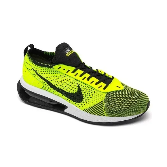 Nike Air Max Flyknit Racer &quot;Volt&quot; Shoes, 700 volt/White, Men's 11/Women's 12.5