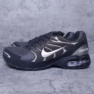 NIKE Air Max Torch 4 Mesh Running Shoes Mens 10.5 Anthracite Black Silver nby