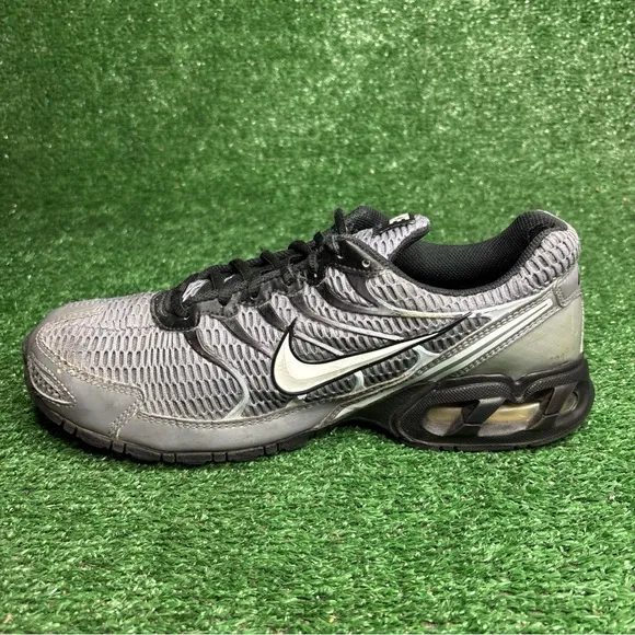 Nike Air Max Torch 4 Shoes Mens 10.5 Gray Sneakers Mesh Anthracite 343846 012