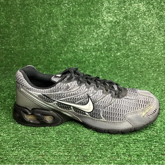 Nike Air Max Torch 4 Shoes Mens 10.5 Gray Sneakers Mesh Anthracite 343846 012