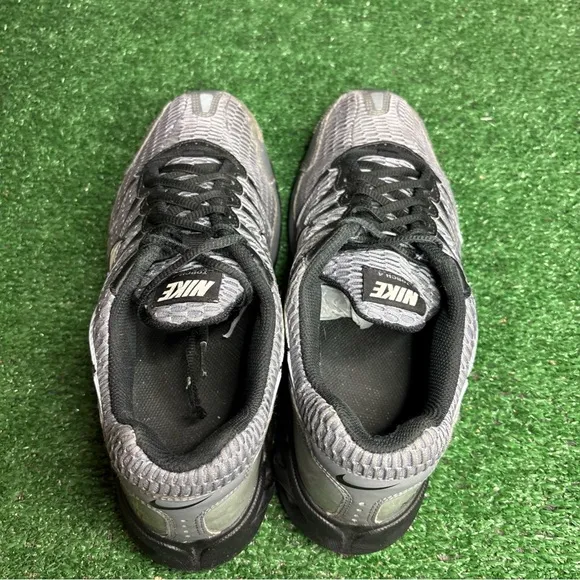 Nike Air Max Torch 4 Shoes Mens 10.5 Gray Sneakers Mesh Anthracite 343846 012