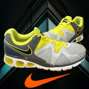 Nike Air Max Turbulence 17 Gray - Volt Yellow-Green #429880-007 Shoes Size 9