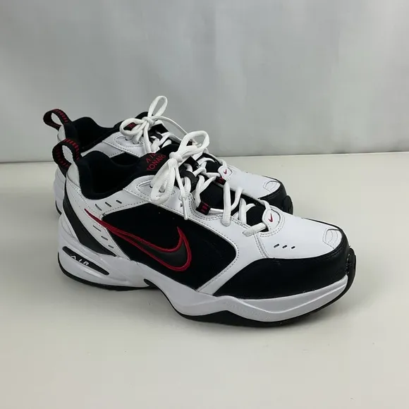 Nike Air Monarch IV Casual White/ Black Shoes Men’s Size 9