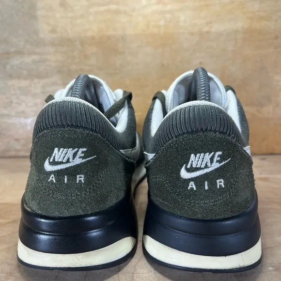 Nike Air Odyssey SUEDE Womens Size 10 Shoes Sneakers Cargo Khaki/Sail/Wolf Grey