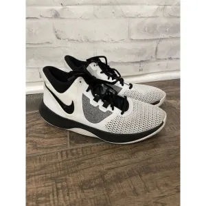 Nike Air Precision ll 2 Men’s Size 8.5 White Black‎ AA7069-100 Basketball Shoes