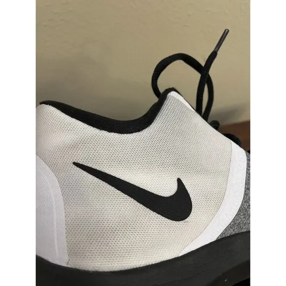 Nike Air Precision ll 2 Men’s Size 8.5 White Black‎ AA7069-100 Basketball Shoes
