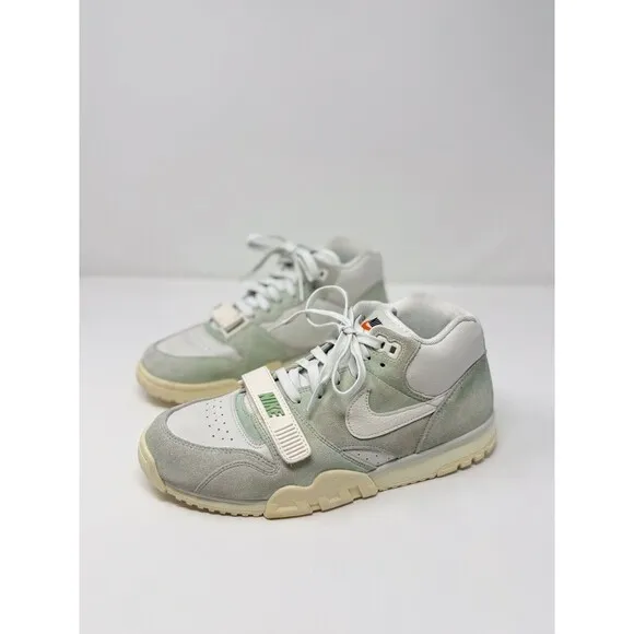 Nike Air Trainer 1 Mens Shoes White Suede Athletic Sneakers US 8.5 DX4462-300