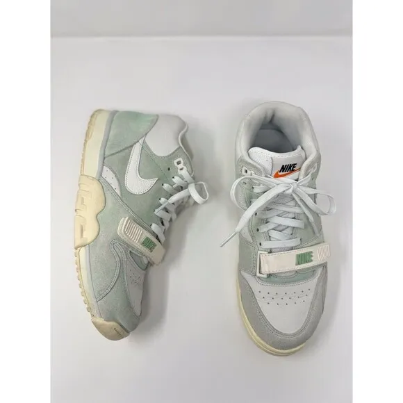 Nike Air Trainer 1 Mens Shoes White Suede Athletic Sneakers US 8.5 DX4462-300