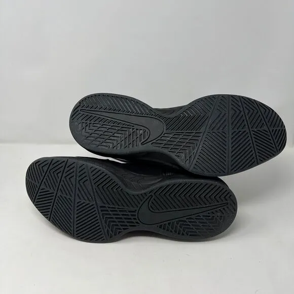 Nike Air Visi Pro 6 Black Suede Basketball Shoes 749168-003 Mens Size 13