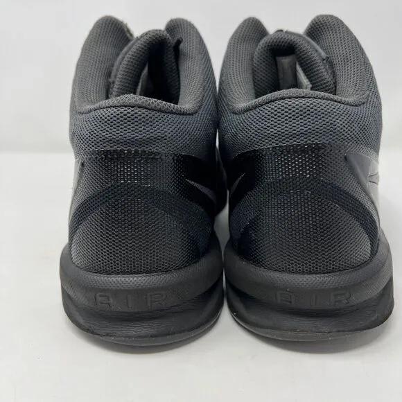 Nike Air Visi Pro 6 Black Suede Basketball Shoes 749168-003 Mens Size 13