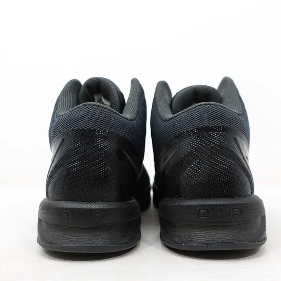 Nike Air Visi Pro 6 Black Suede Basketball Shoes 749168-003 Mens Size 8.5