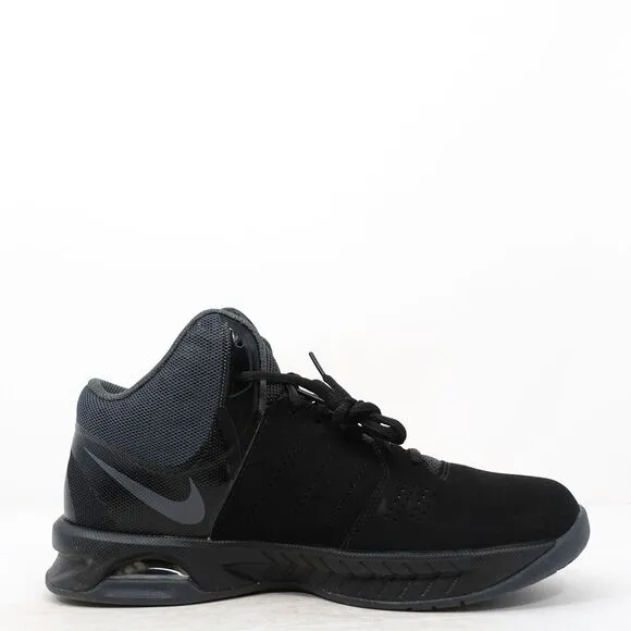 Nike Air Visi Pro 6 Black Suede Basketball Shoes 749168-003 Mens Size 8.5