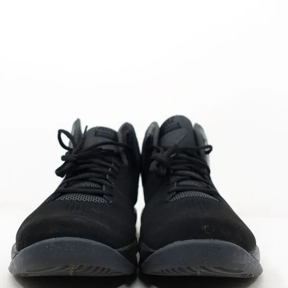 Nike Air Visi Pro 6 Black Suede Basketball Shoes 749168-003 Mens Size 8.5