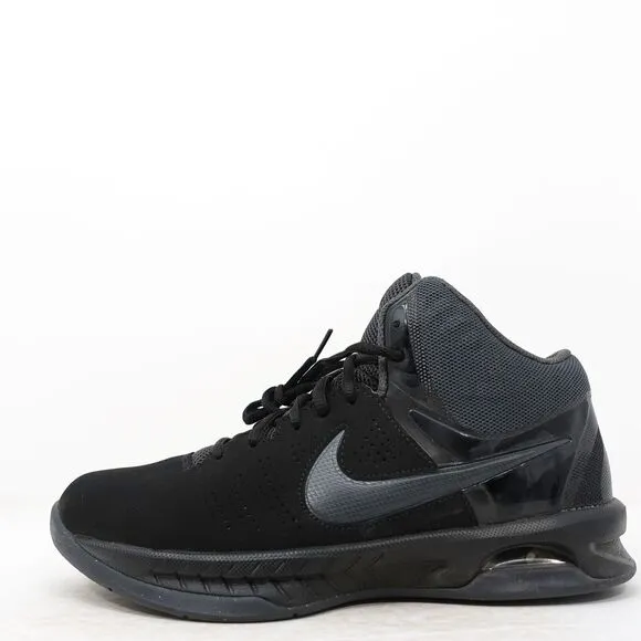 Nike Air Visi Pro 6 Black Suede Basketball Shoes 749168-003 Mens Size 8.5