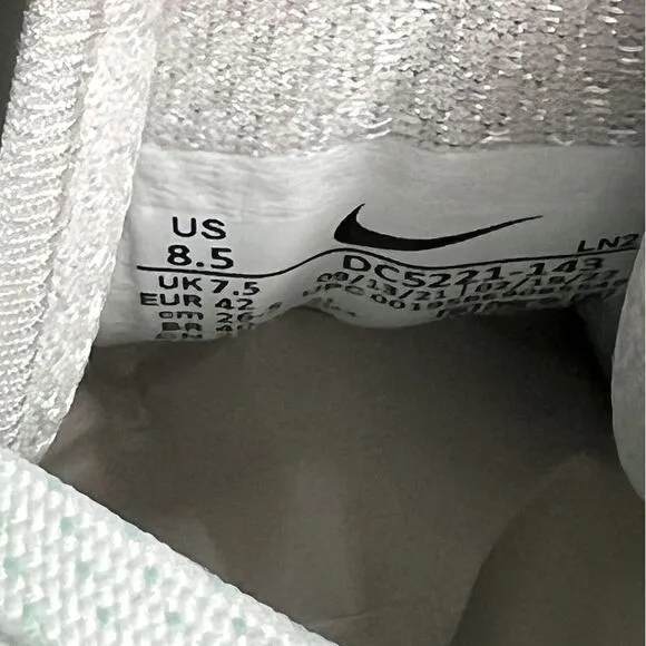 Nike Air Zoom Infinity Tour Next% White Mint Golf Shoes DC5221-143 Size 8.5